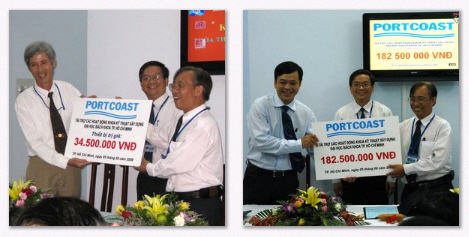 Portcoast tài trợ thiết bị phục vụ giảng dạy cho ngành Cảng - Công trình Biển 