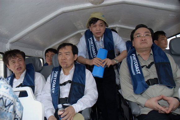  Deputy Prime Minister Hoang Trung Hai visited and worked with Portcoast 