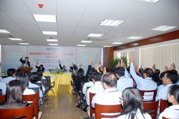 The share holder's annual meeting in year 2009 
