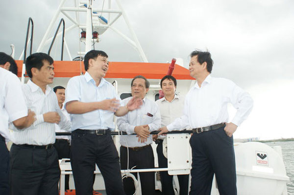 Prime Minister Nguyen Tan Dung to inspect the port system in Ba Ria - Vung Tau 