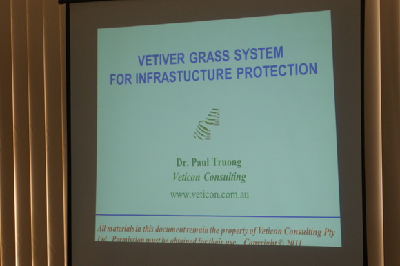 Portcoast hosted the seminar on “Utilization of vetiver grass for river bank and embankment protection” 
