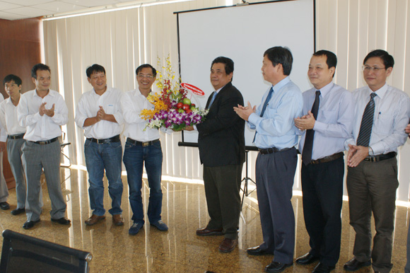 The Leaders party of Ba Ria - Vung Tau province visited and greeted Portcoast for new year 