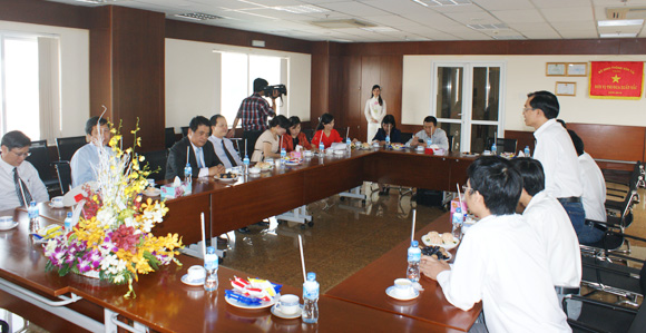 The Leaders party of Ba Ria - Vung Tau province visited and greeted Portcoast for new year 