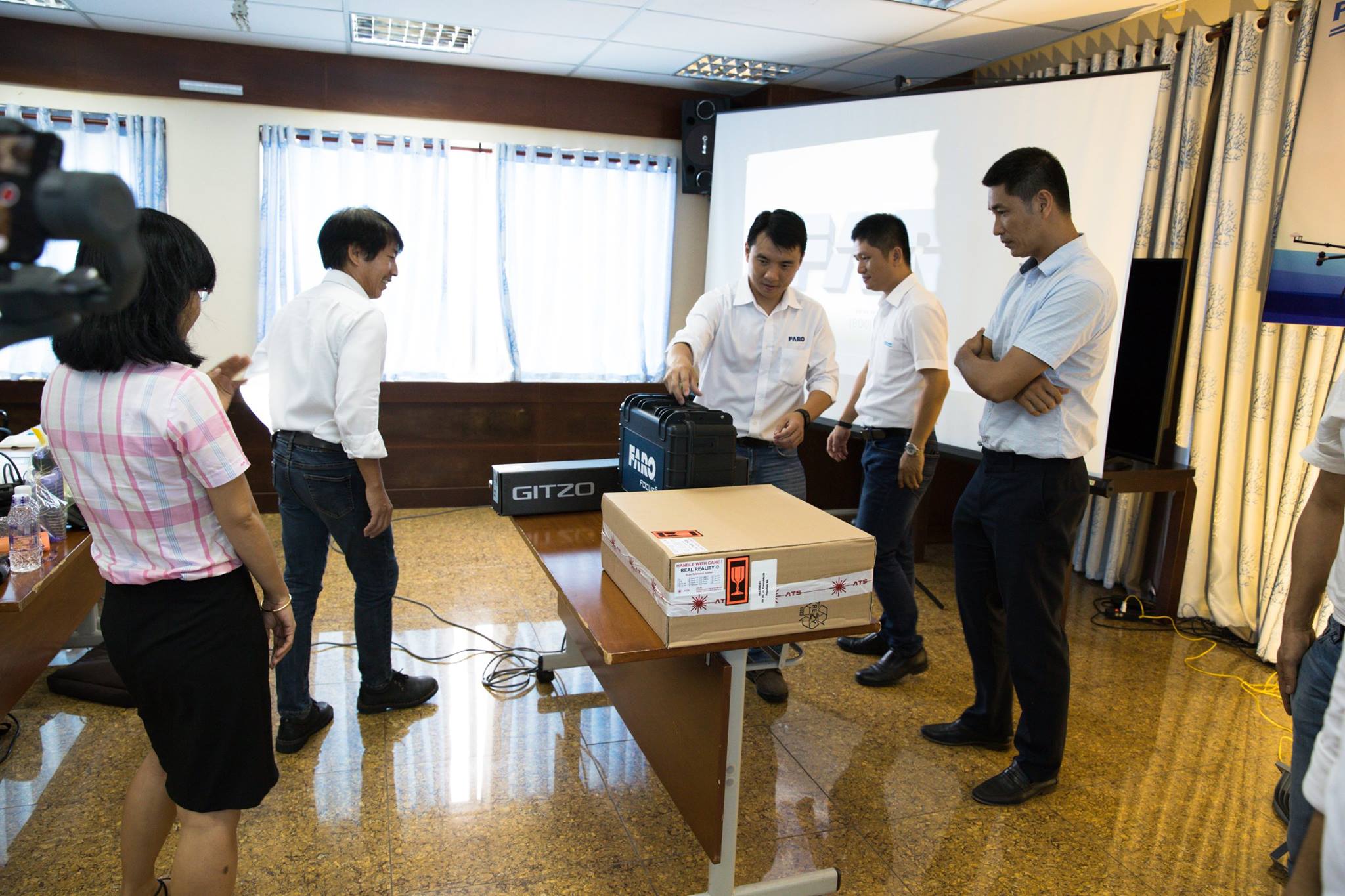 Training session on applying modern LIDAR Technology in BIM & Typographic Survey