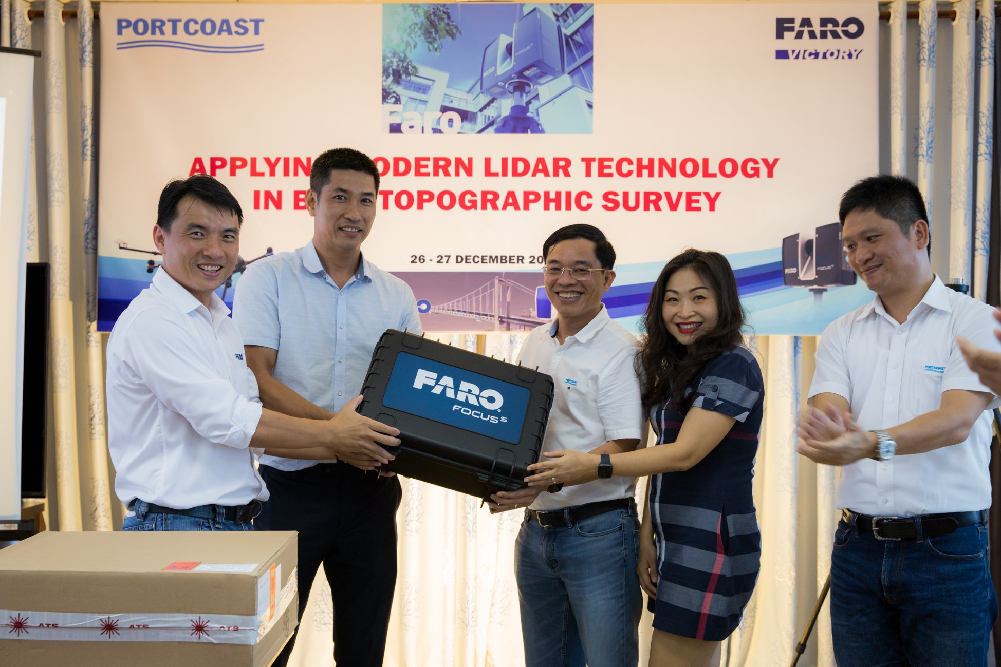 Training session on applying modern LIDAR Technology in BIM & Typographic Survey