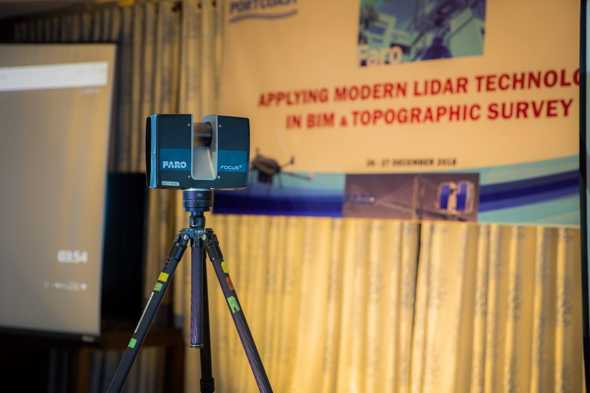 Training session on applying modern LIDAR Technology in BIM & Typographic Survey