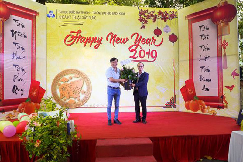 Year-end party of Faculty of Civil Engineering - HCMC University of Technology