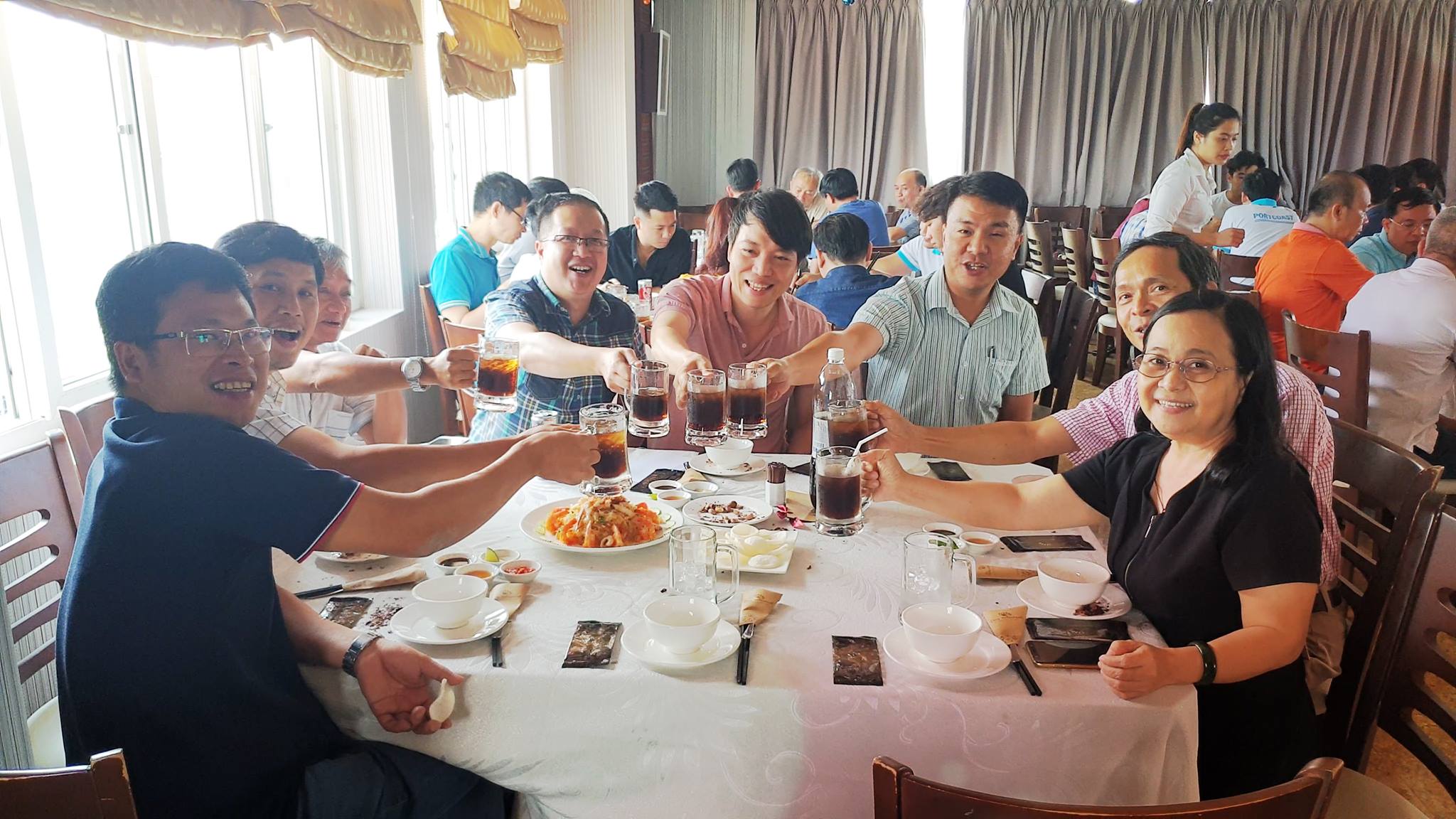 Birthday party for members who was born on February