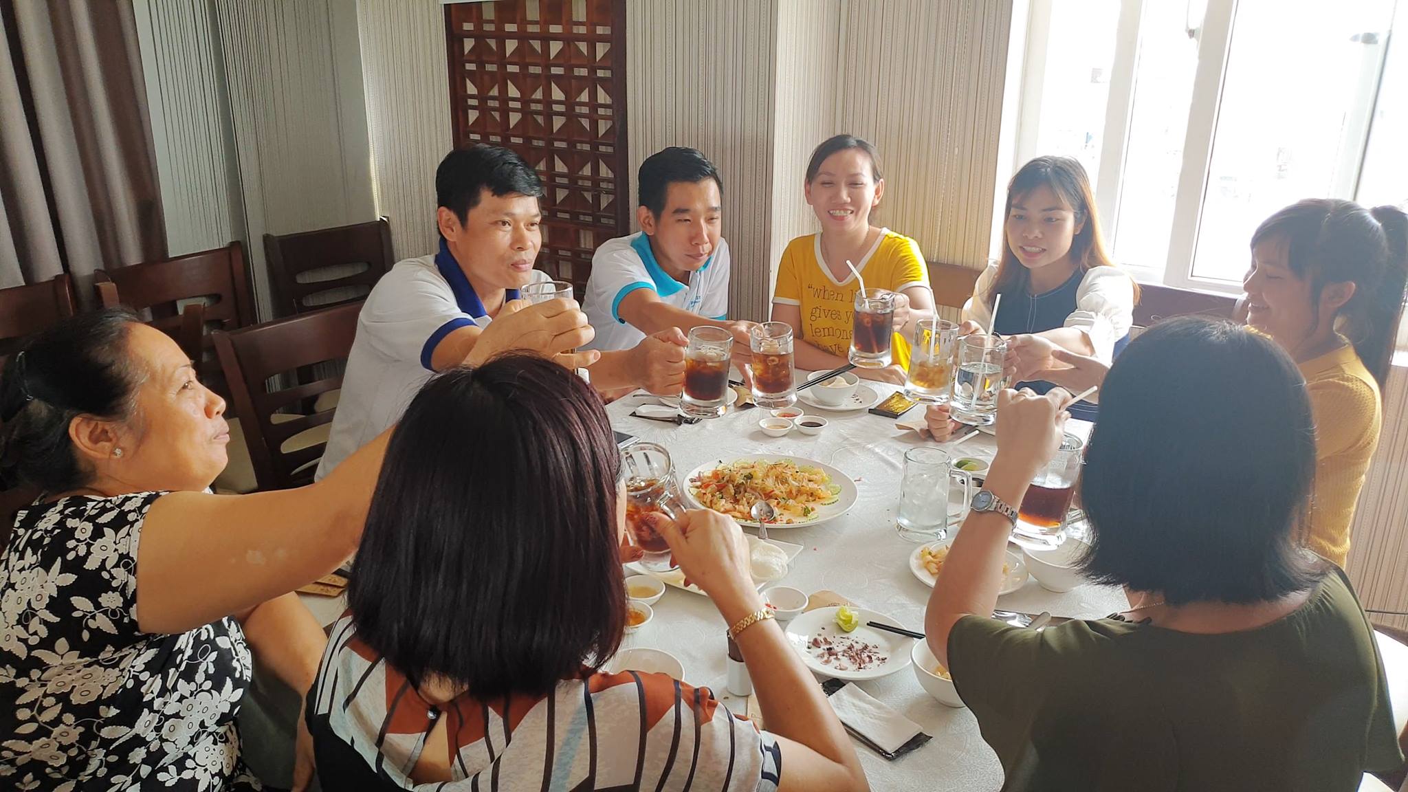 Birthday party for members who was born on February