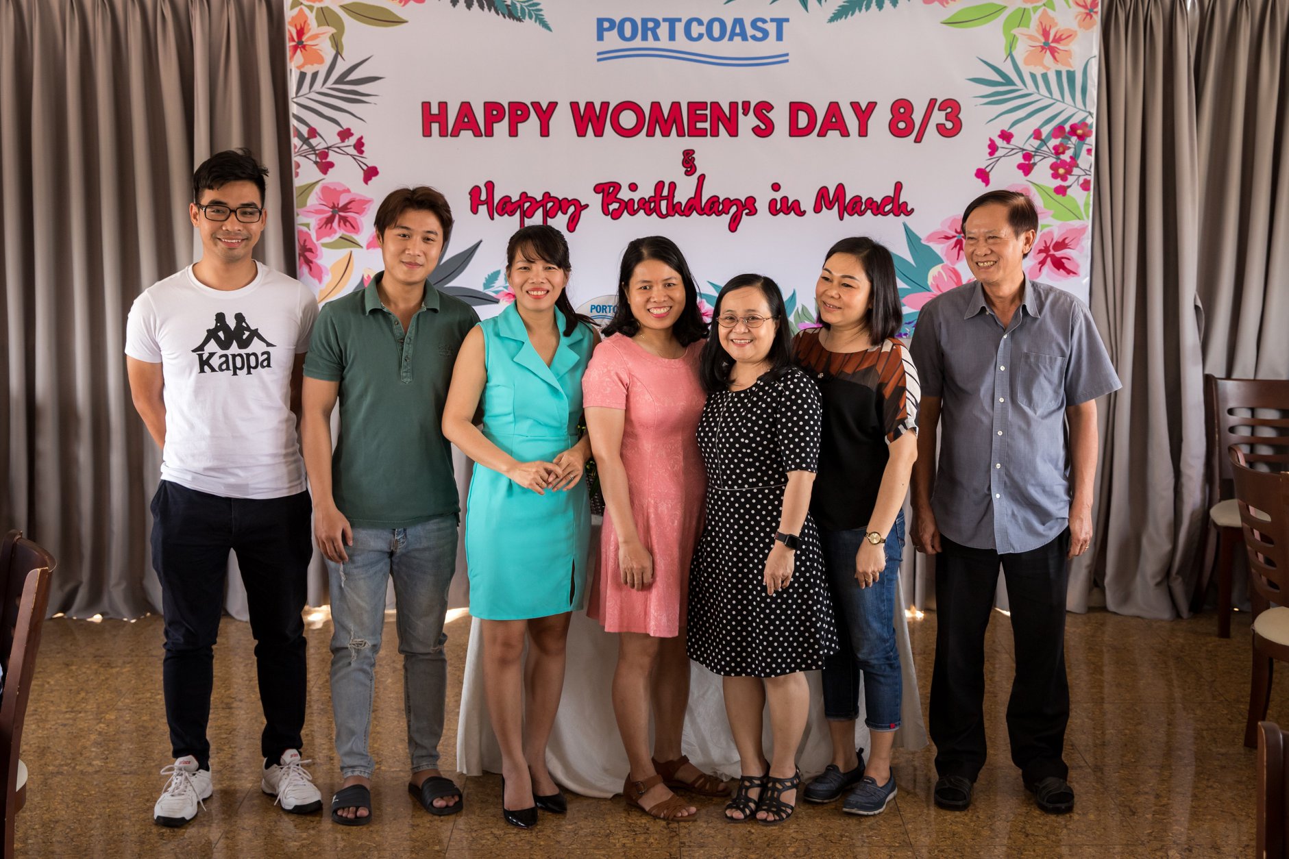 Birthday party for members who was born on March