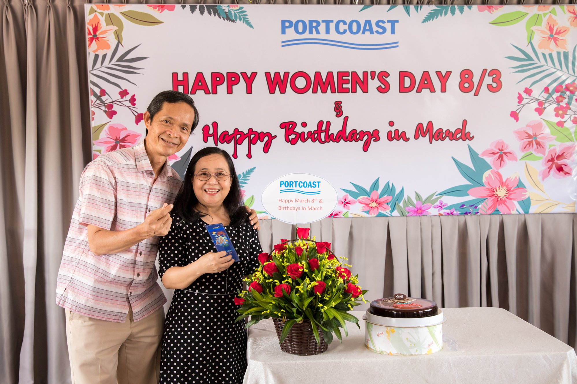 Birthday party for members who was born on March