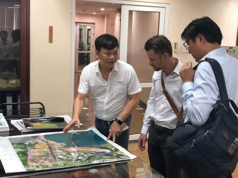 Portcoast meet and discuss with COWI Consultant