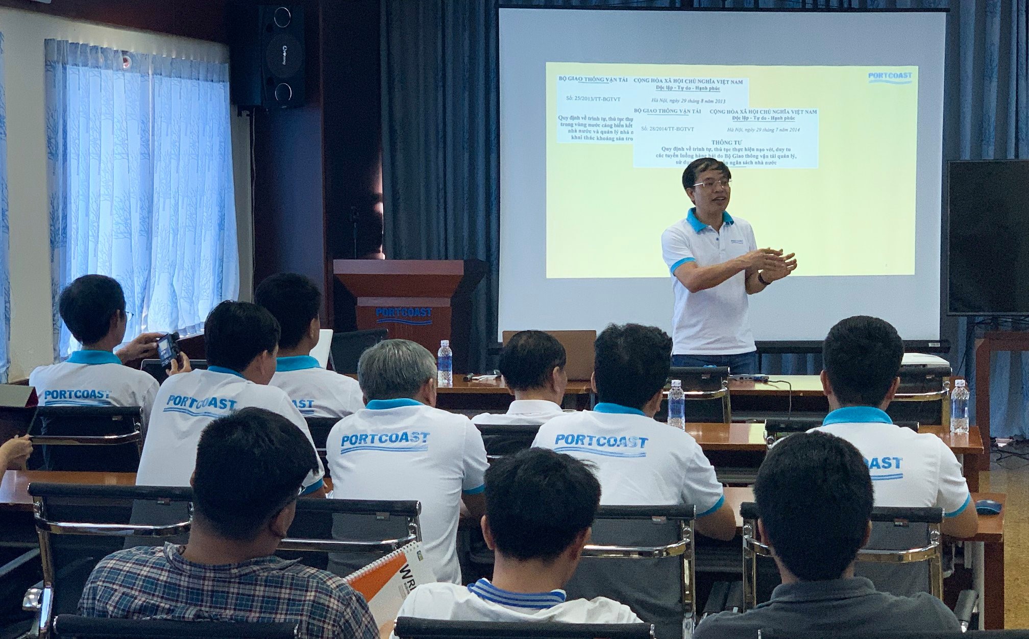 Seminar on "Application of technology into quality control of dredging work"