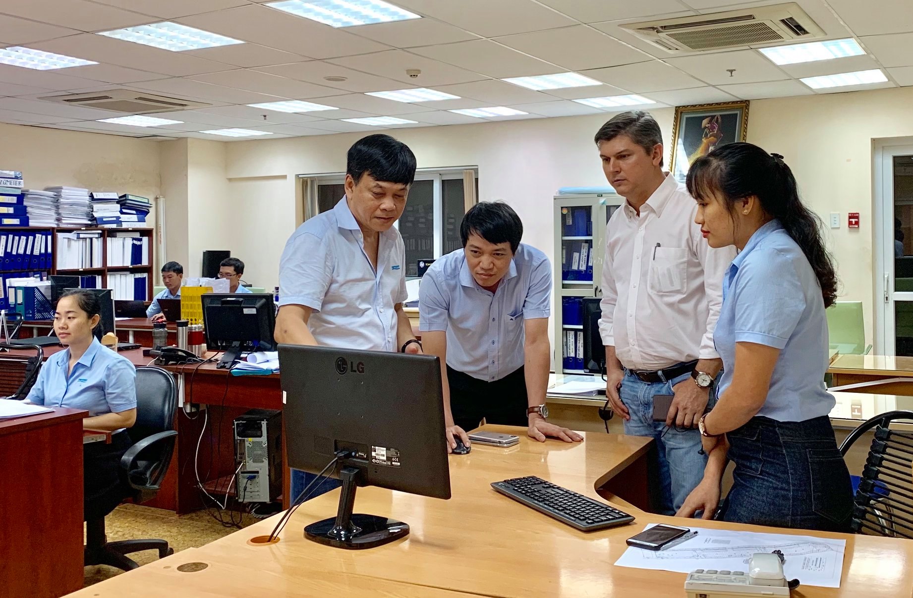 Mr. Paulo Hladchuk – General Director of Baria Serece - Phu My Port visited Portcoast