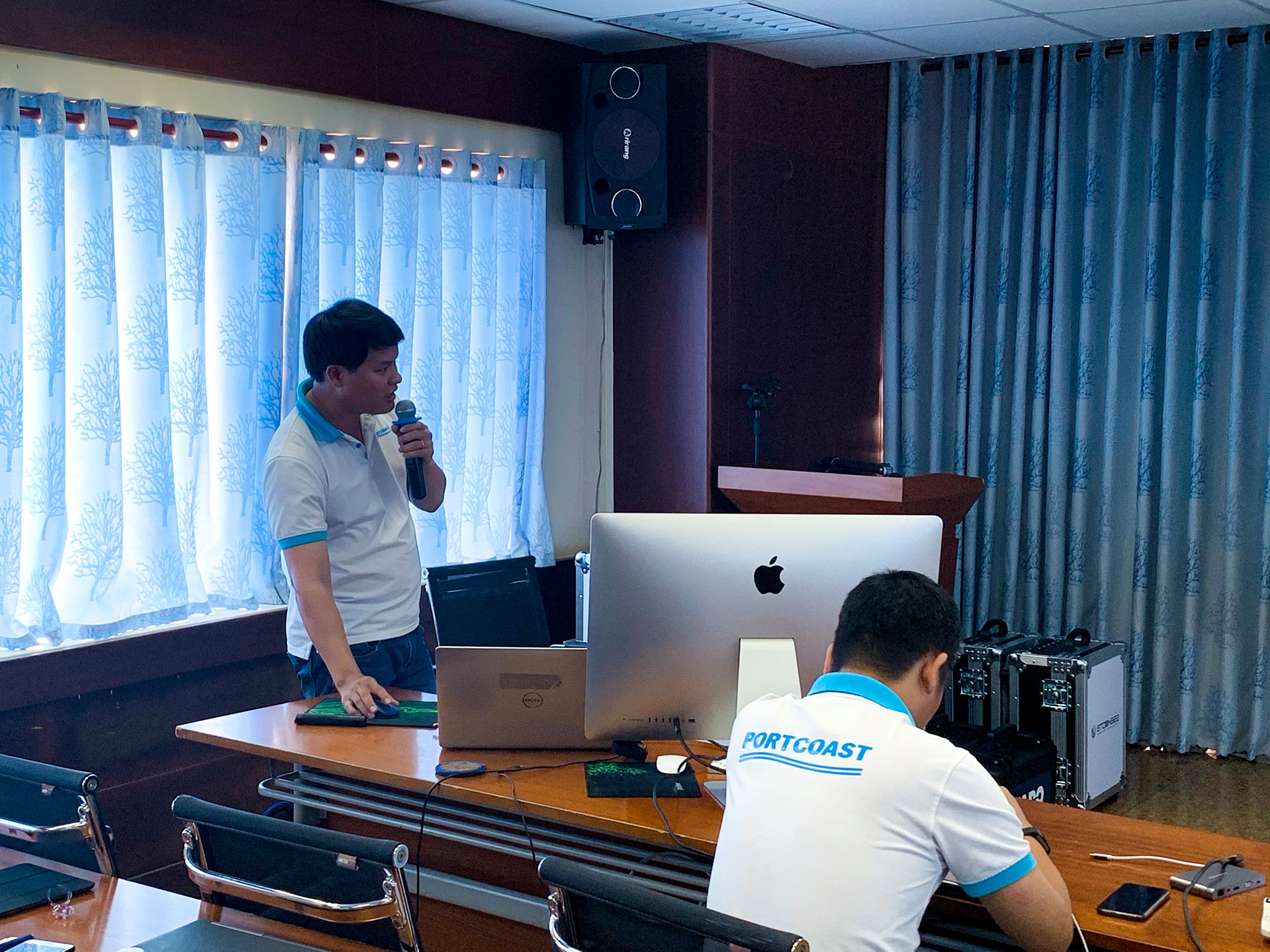 Baria Serece Team visited and worked with Portcoast