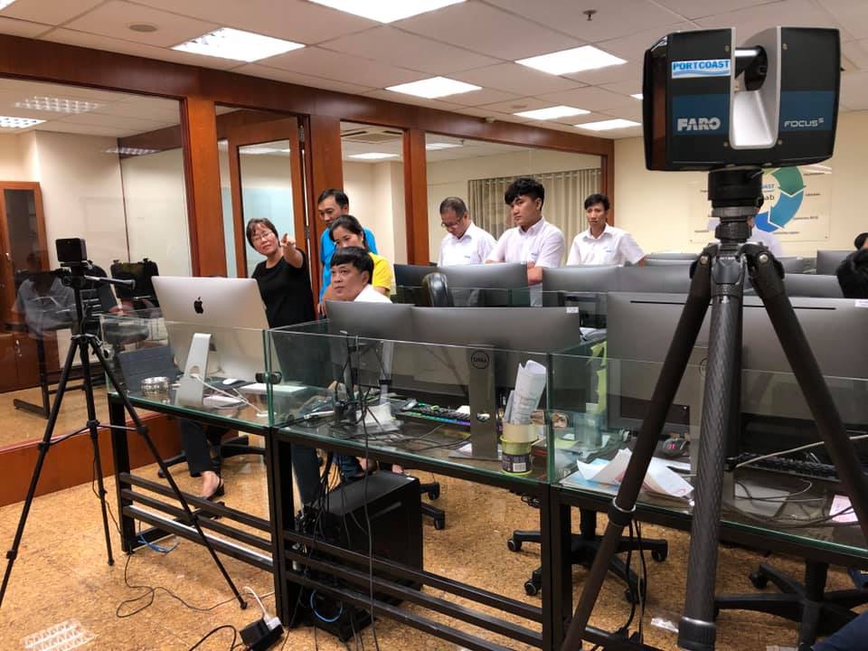 Baria Serece Team visited and worked with Portcoast