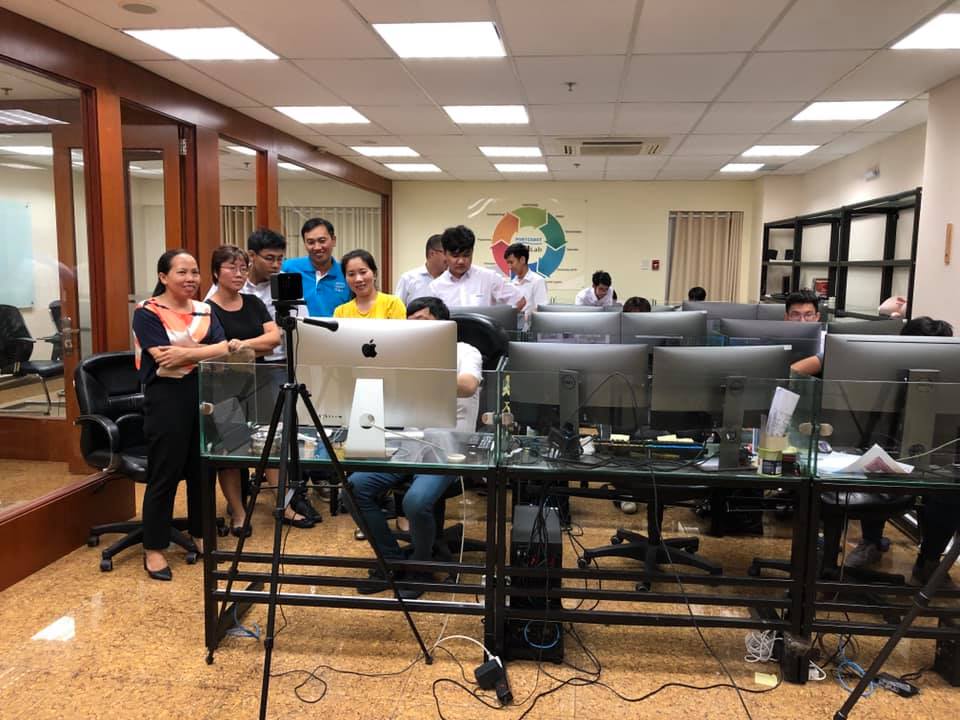 Baria Serece Team visited and worked with Portcoast