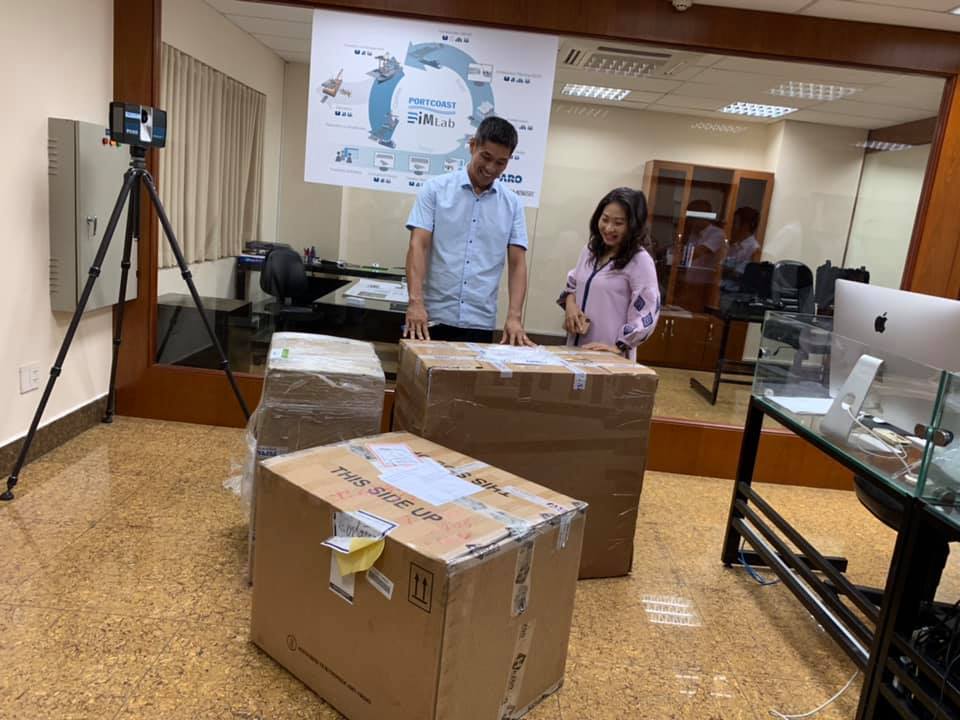 Portcoast recieve more Faro 3D Scanner and Stormbee UAV