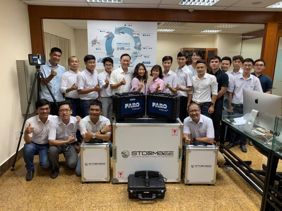 Portcoast recieve more Faro 3D Scanner and Stormbee UAV