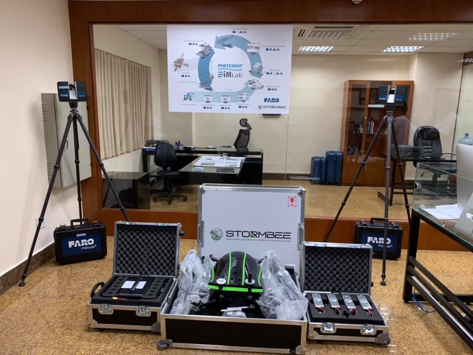 Portcoast recieve more Faro 3D Scanner and Stormbee UAV