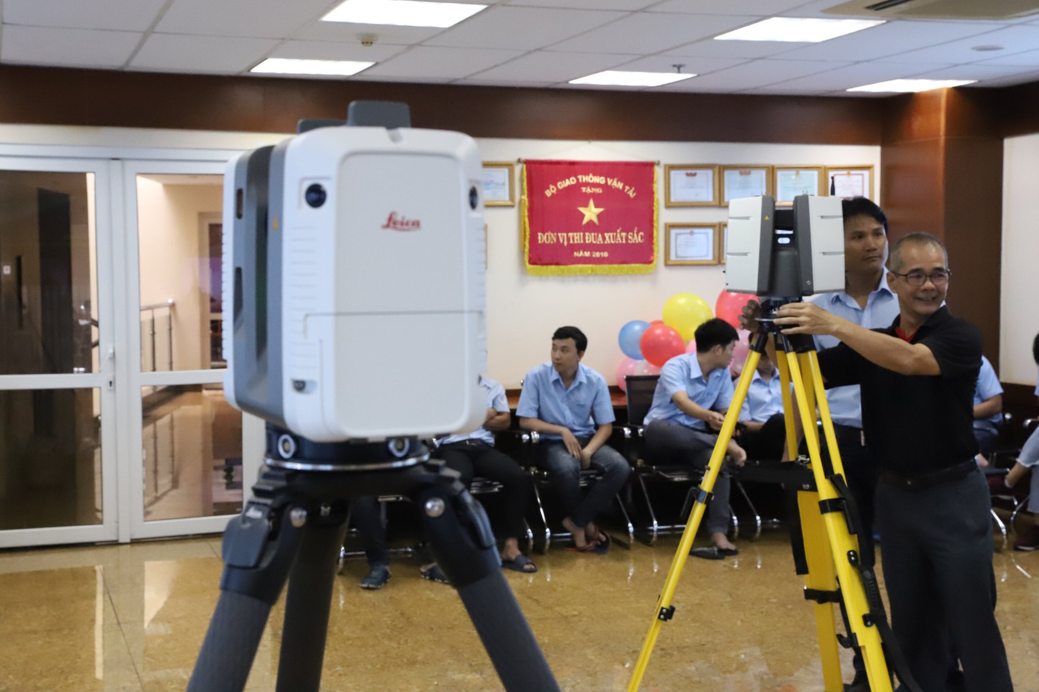 Leica and Portcoast hold a training session on the newest 3D Laser Scan from Leica