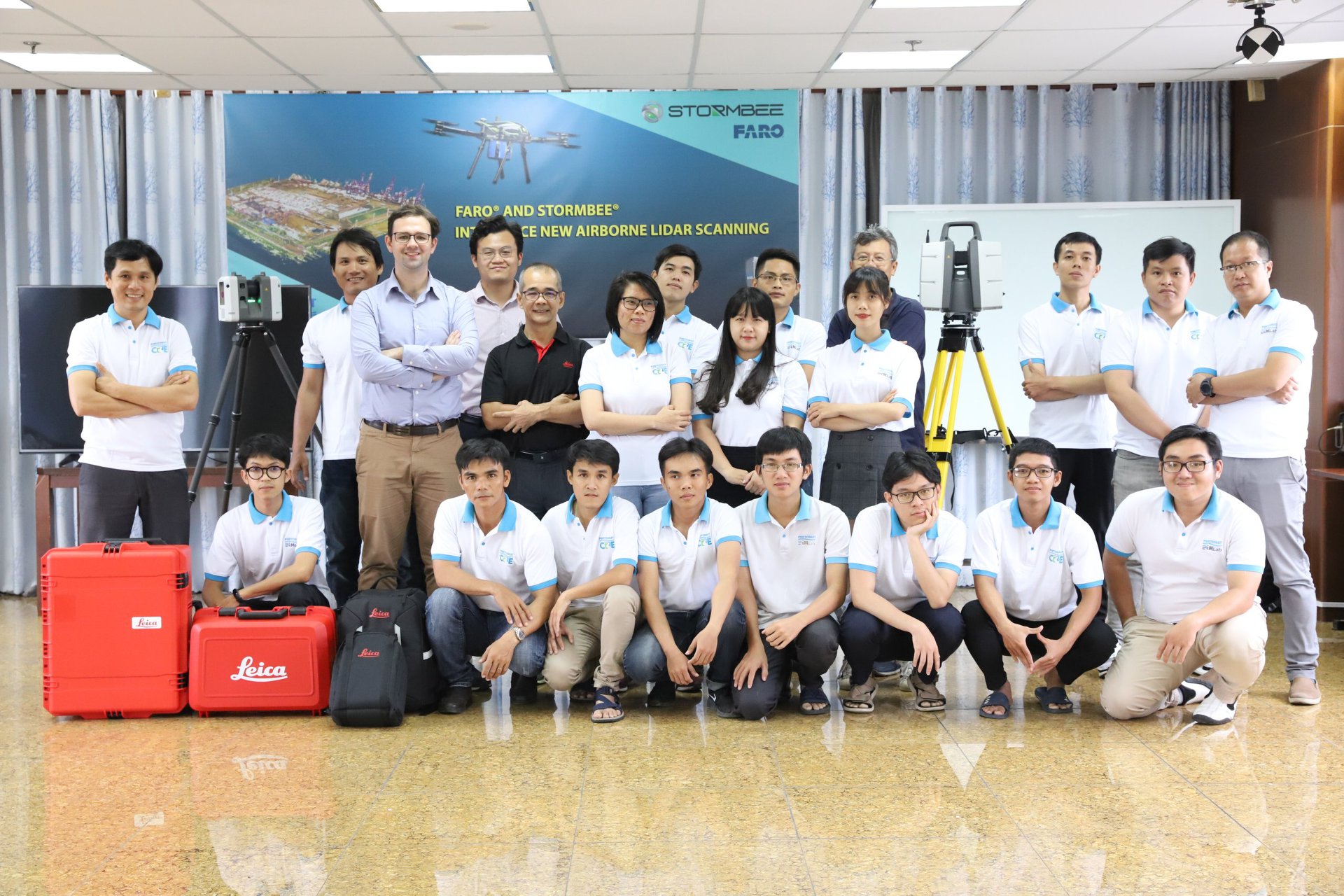 Leica and Portcoast hold a training session on the newest 3D Laser Scan from Leica