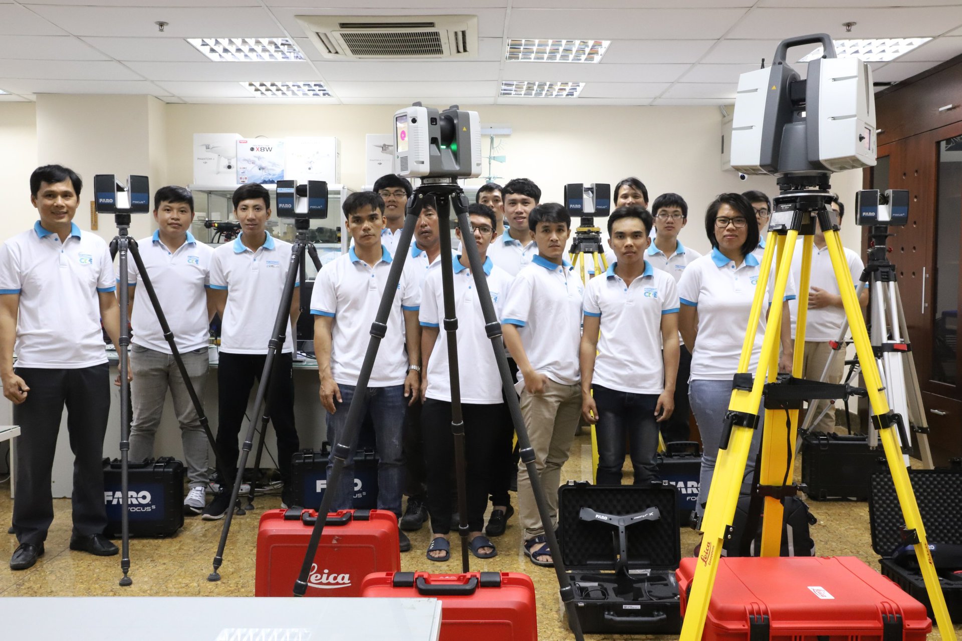 Leica and Portcoast hold a training session on the newest 3D Laser Scan from Leica