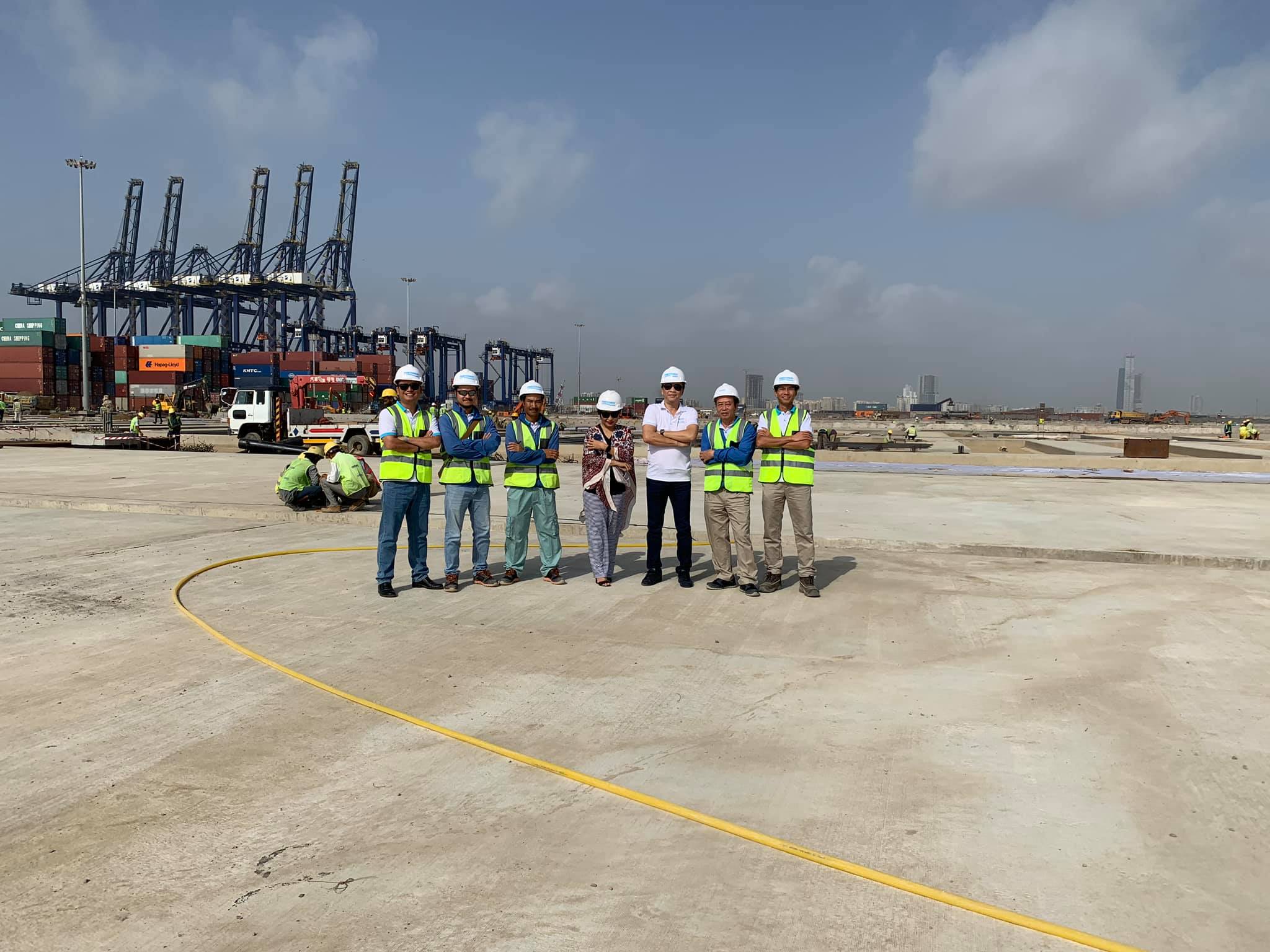 Portcoast’s Chairman and CFO visit Pakistan Deep Water Container Terminals
