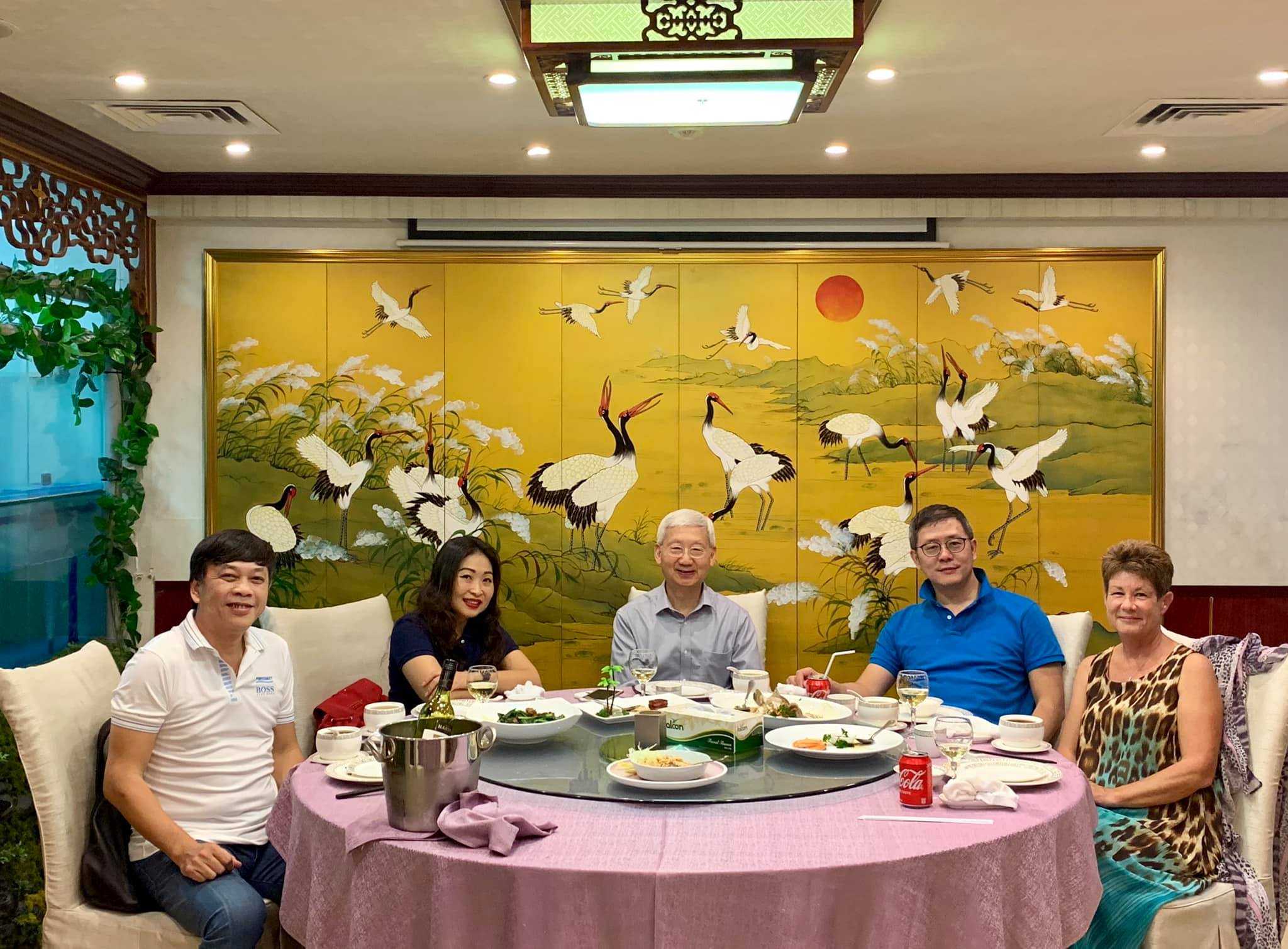 Dinner with Hutchison Port Engineering