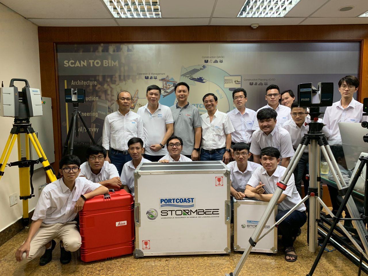 Mr. Piya from LSP visit and work with Portcoast