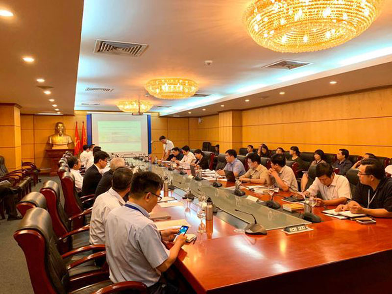 Meeting between Portcoast and partners at Ministry of Natural Resources and Environment