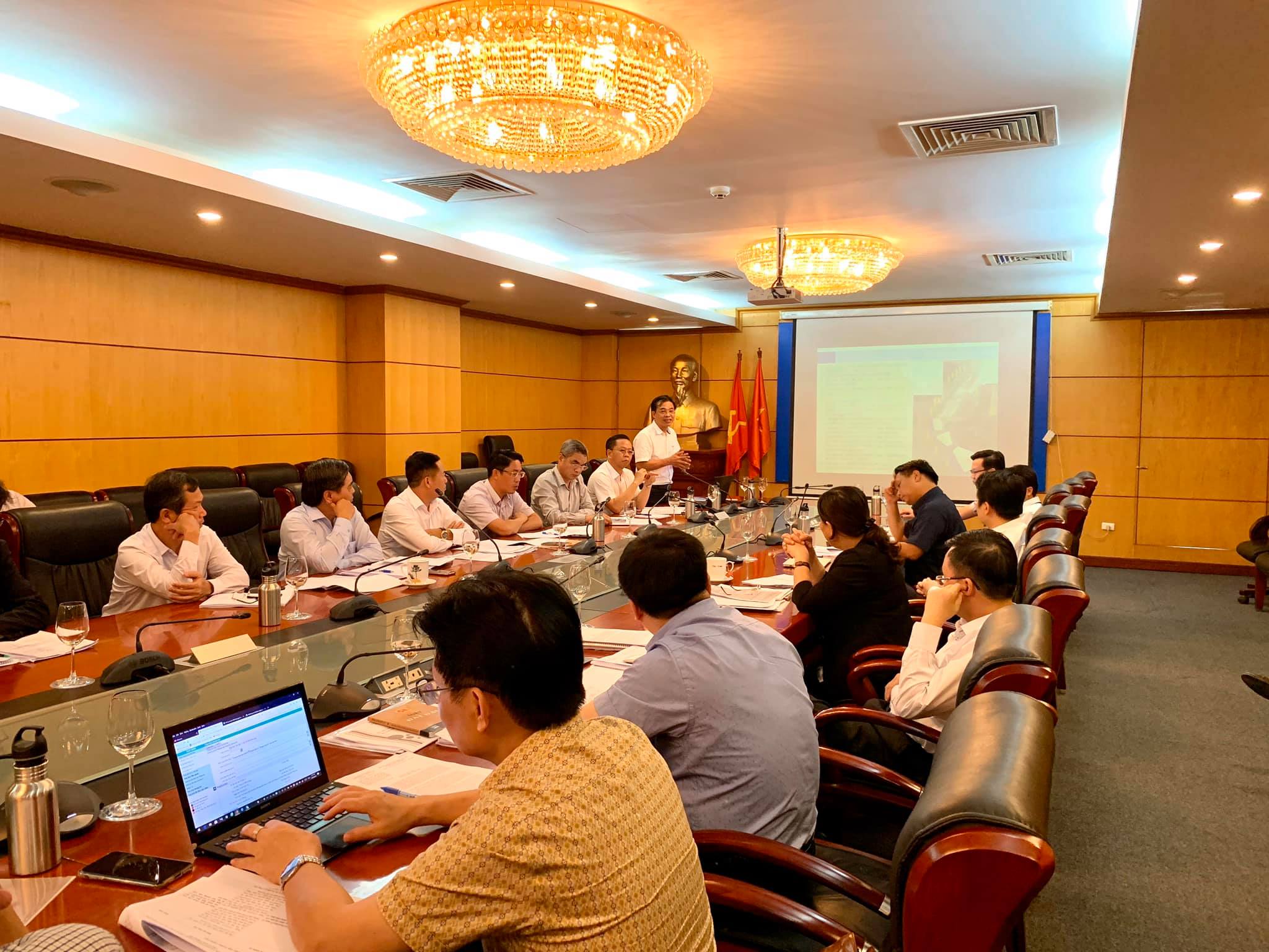 Meeting between Portcoast and partners at Ministry of Natural Resources and Environment