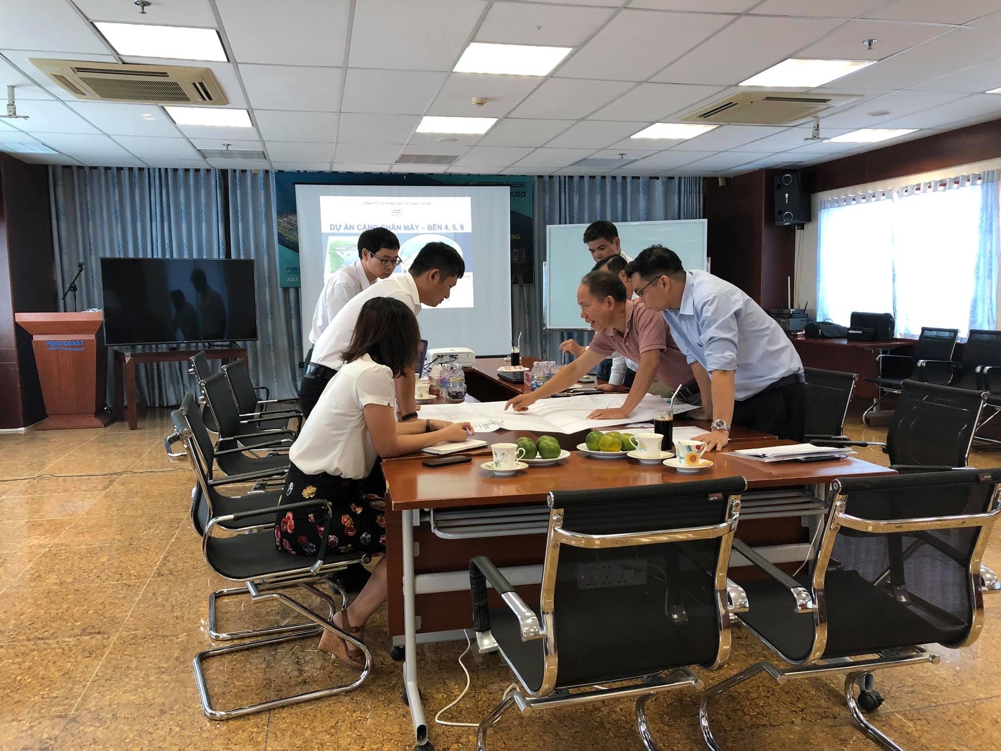 Long Thuan Investment Corporation visited and work with Portcoast
