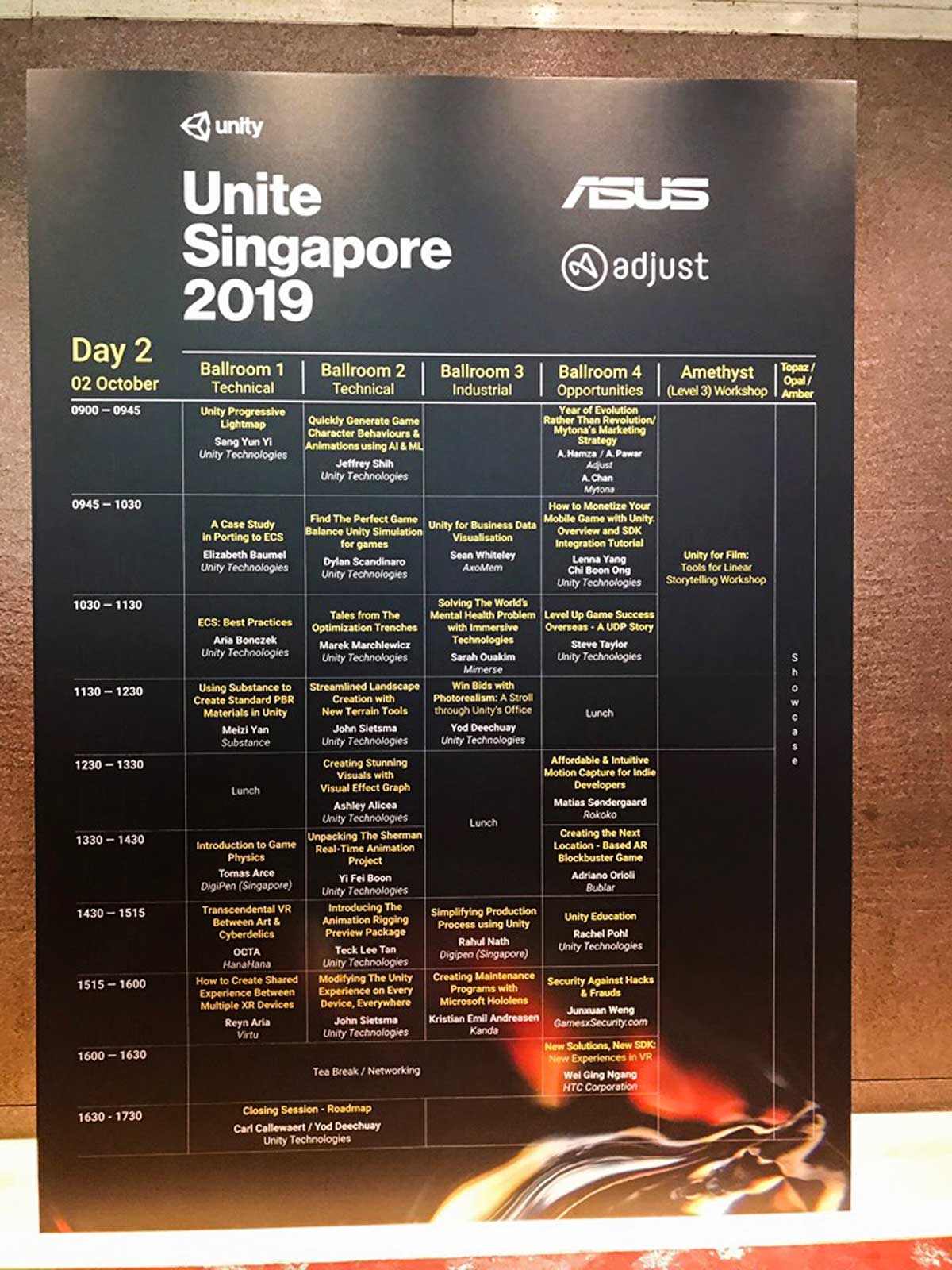 Unite Singapore 2019