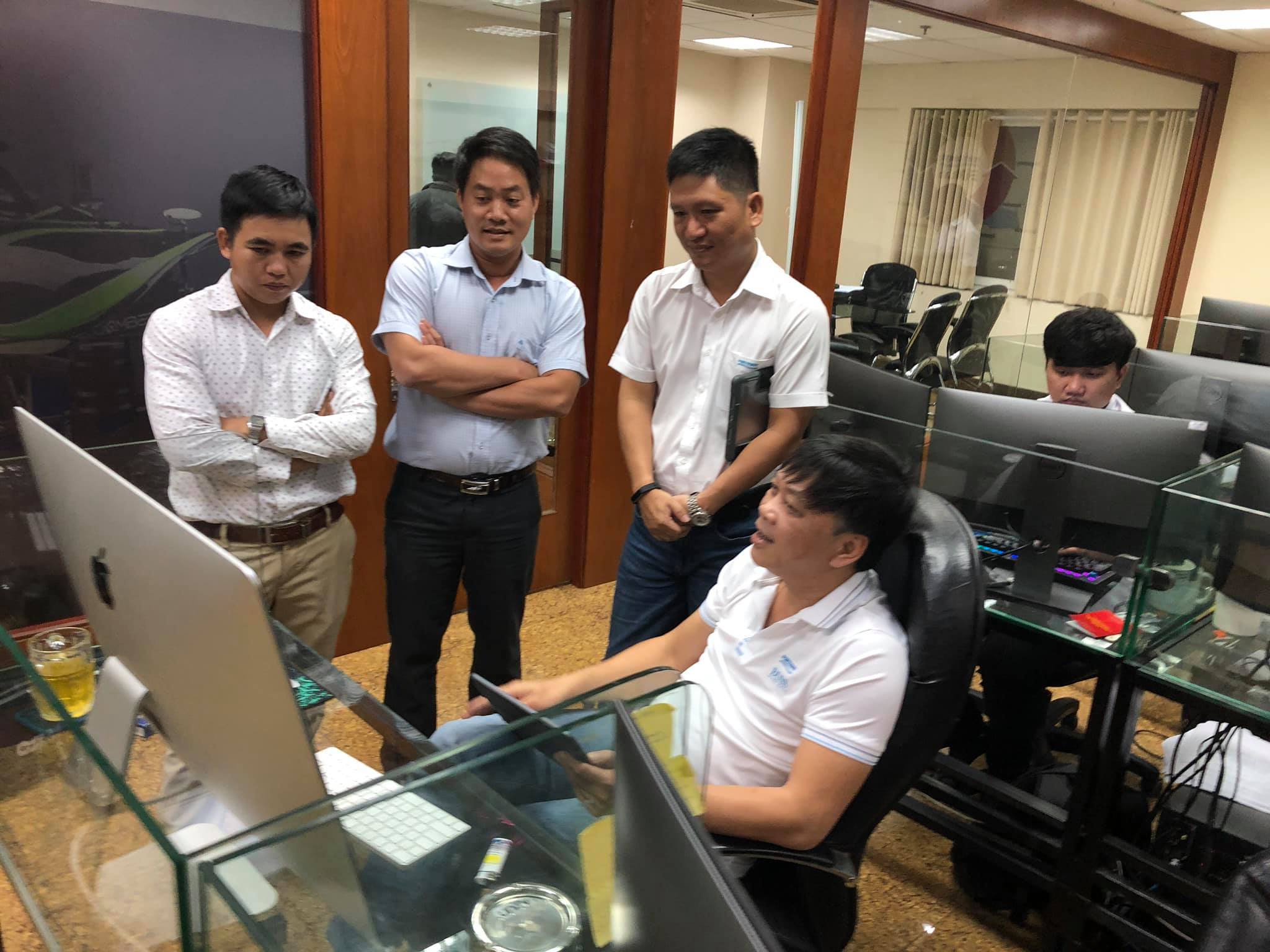 Portcoast team and Phuoc An Port's project team work together