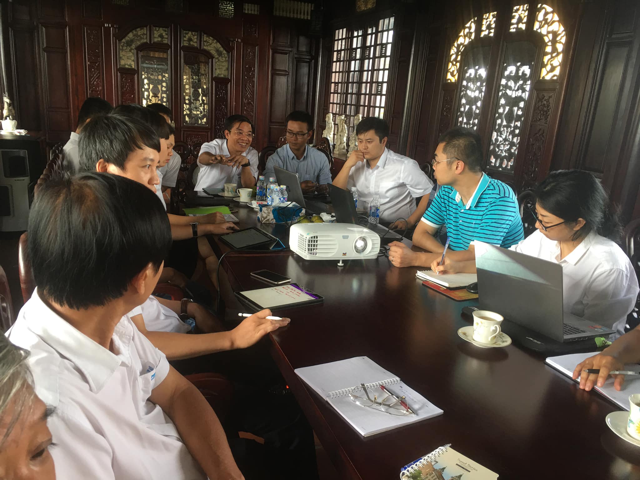 Meeting with PowerChina Huadong Engineering Corporation Limited