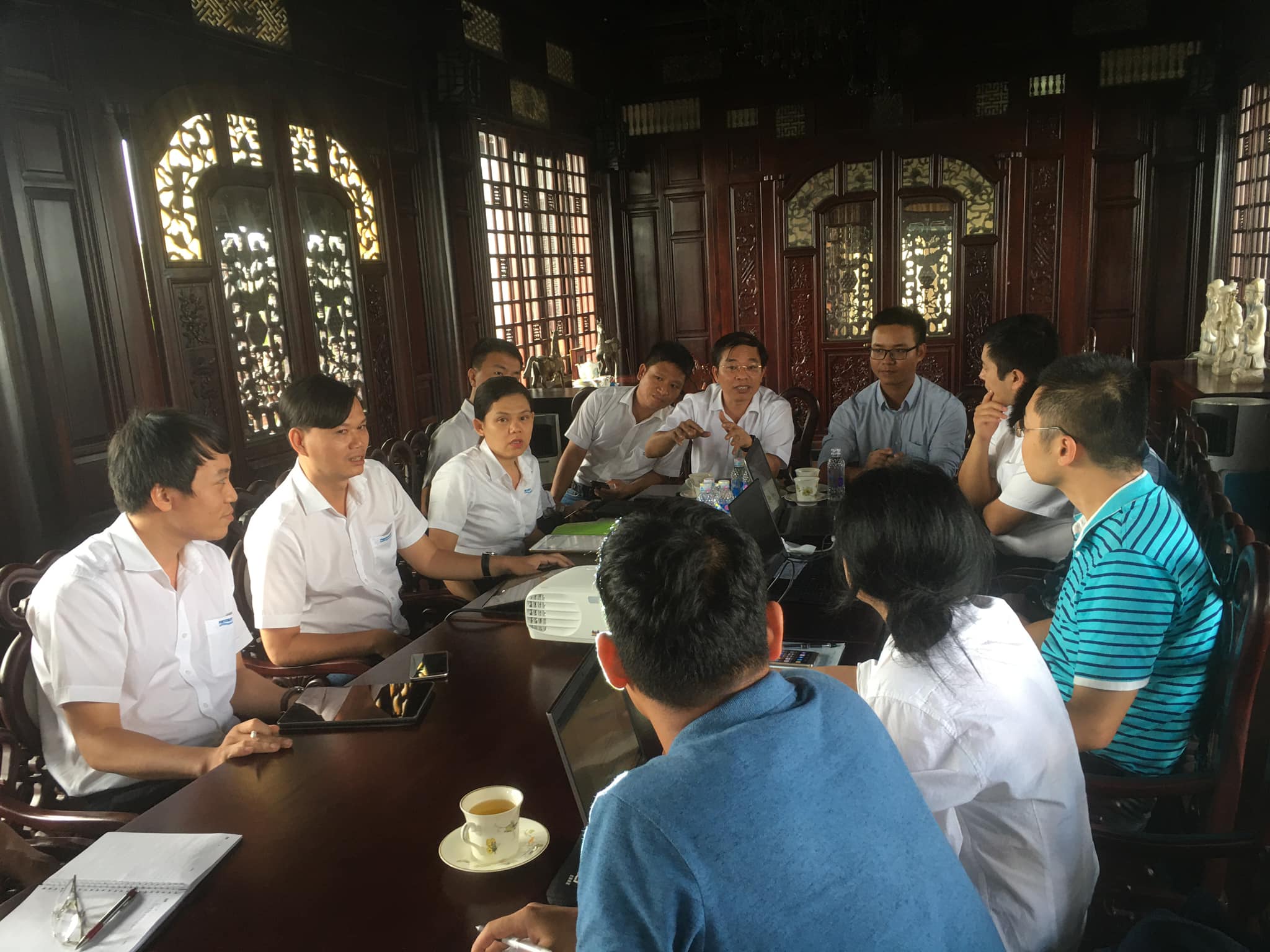 Meeting with PowerChina Huadong Engineering Corporation Limited