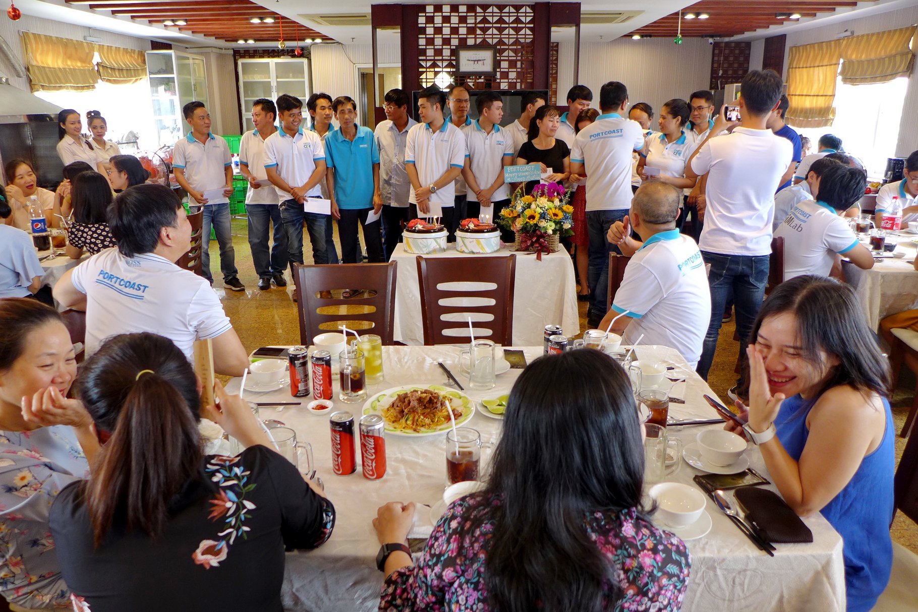 Birthday party for members born in September, October and happy Vietnamese Women's Day