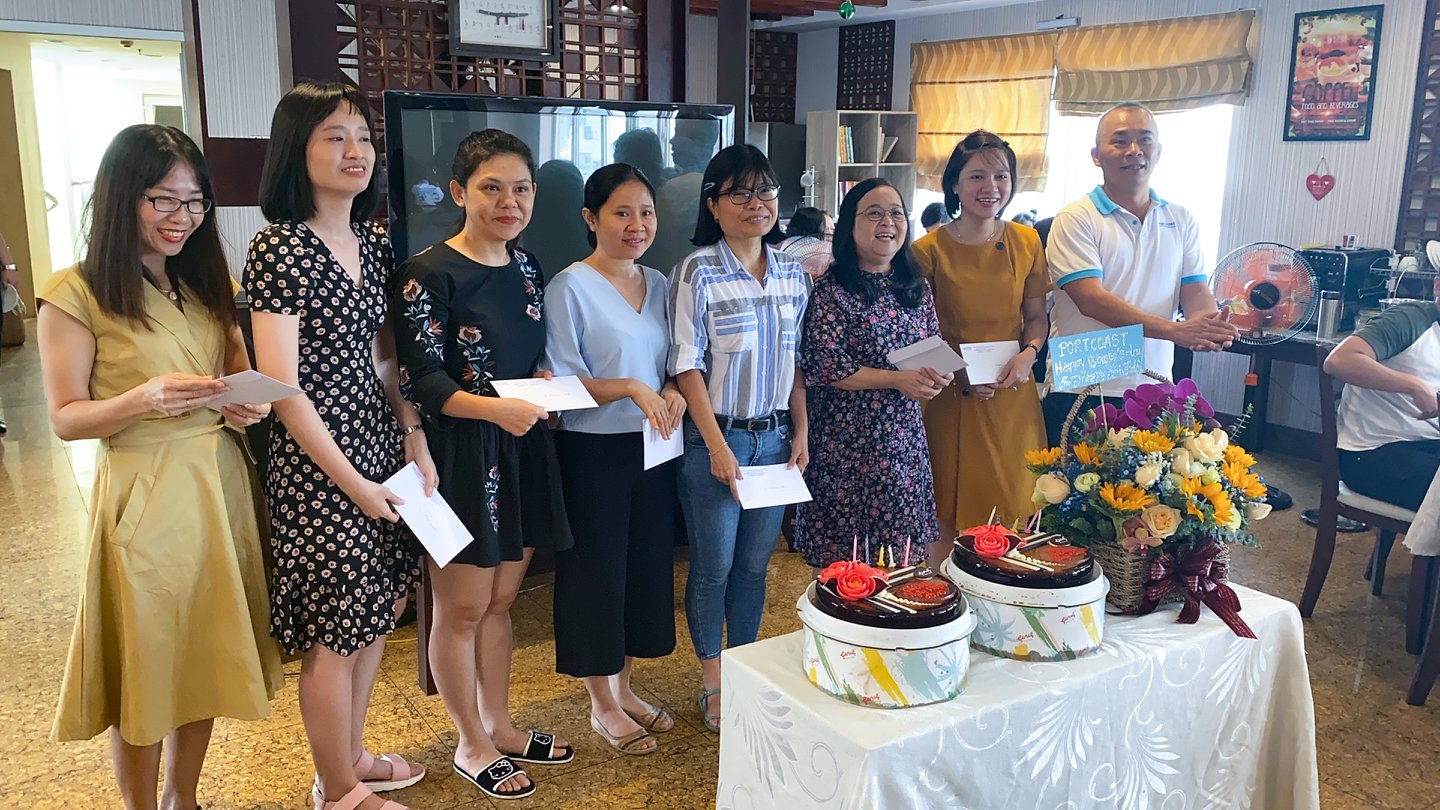 Birthday party for members born in September, October and happy Vietnamese Women's Day