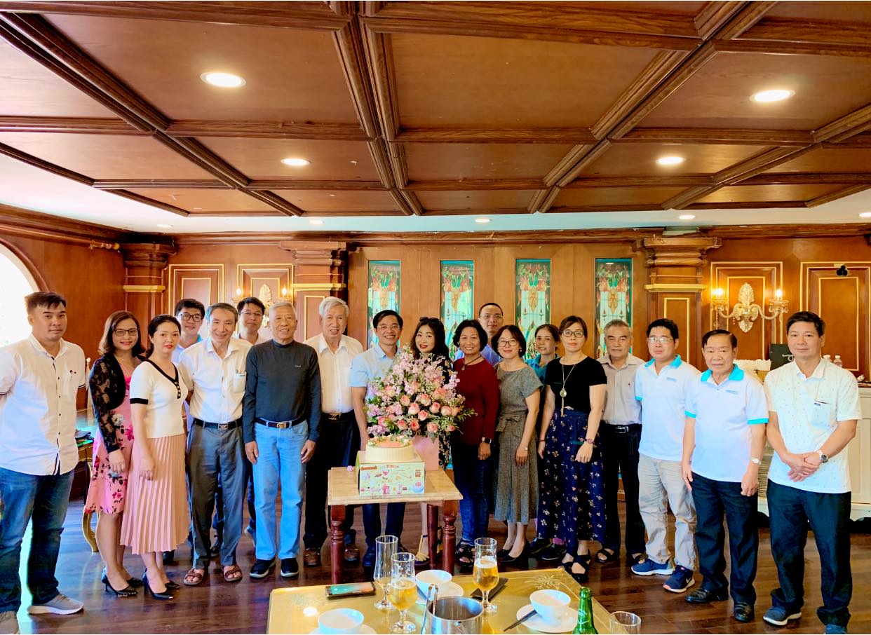 Birthday party for members born in September, October and happy Vietnamese Women's Day