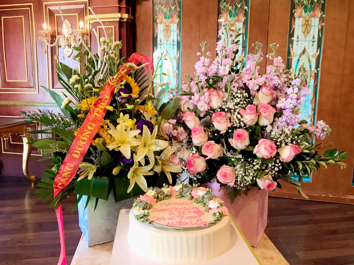 Birthday party for members born in September, October and happy Vietnamese Women's Day