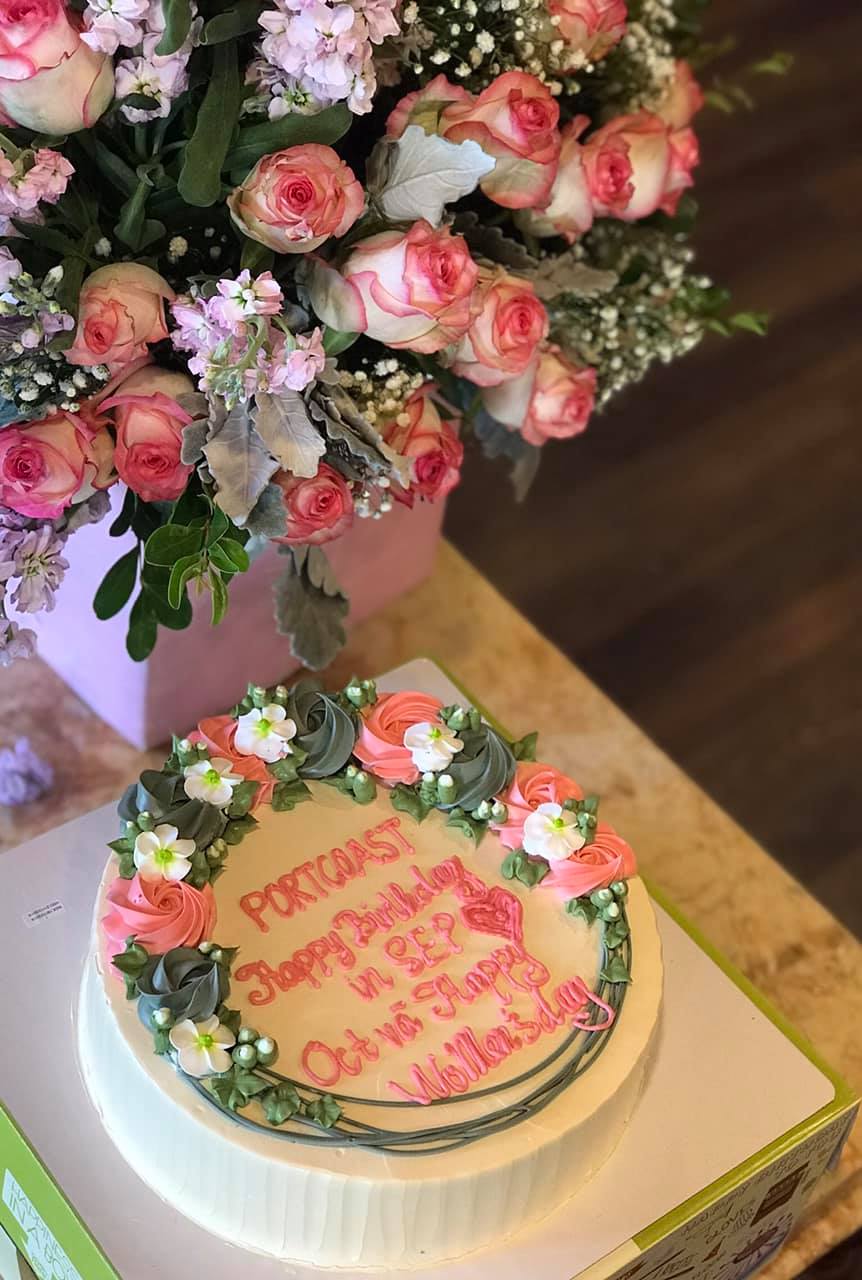 Birthday party for members born in September, October and happy Vietnamese Women's Day