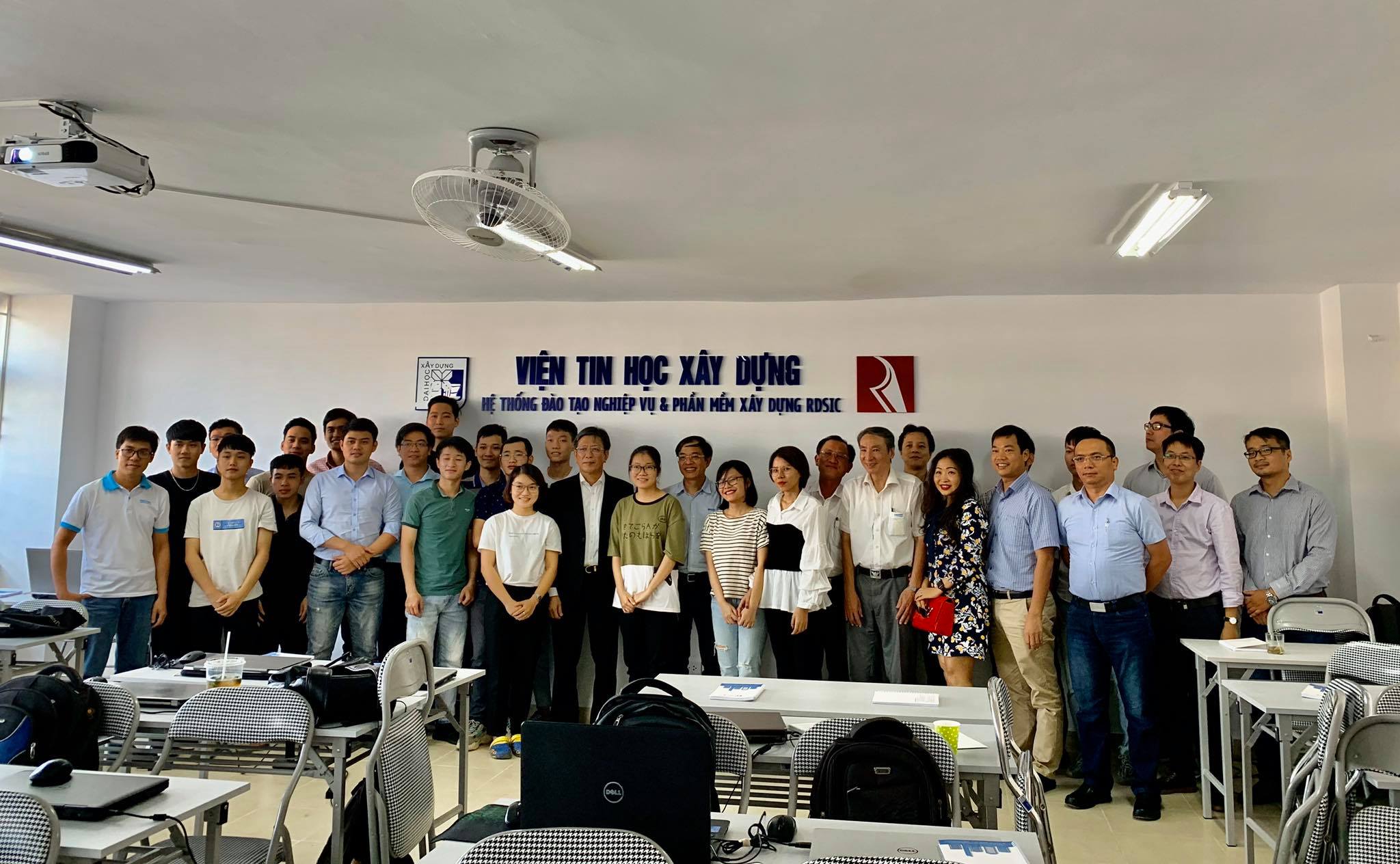 Opening of BIM - REVIT application training course sponsored by Portcoast