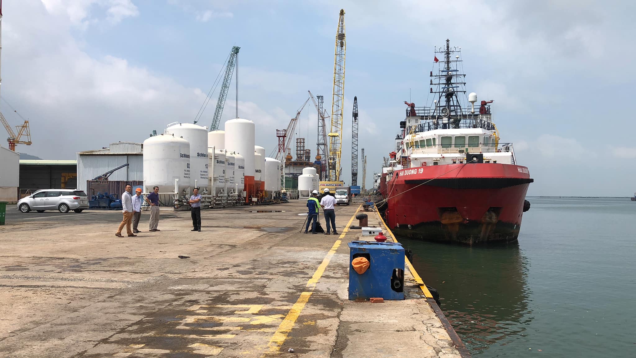 Phu Quoc POC & Portcoast visit PTSC Supply Base