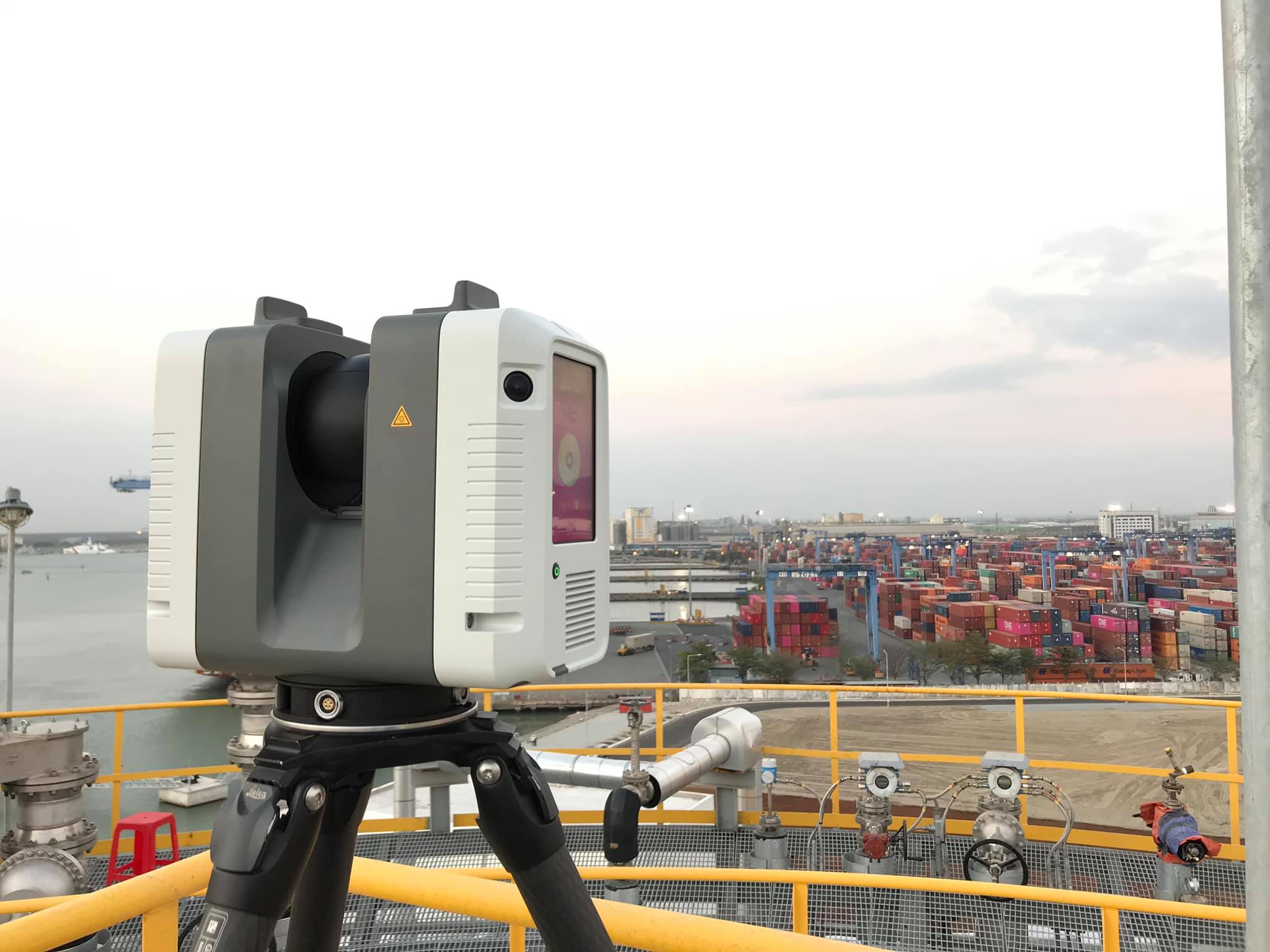 Application of 3D laser scanning in scan-to-BIM project at Hyosung Vina Chemicals Port