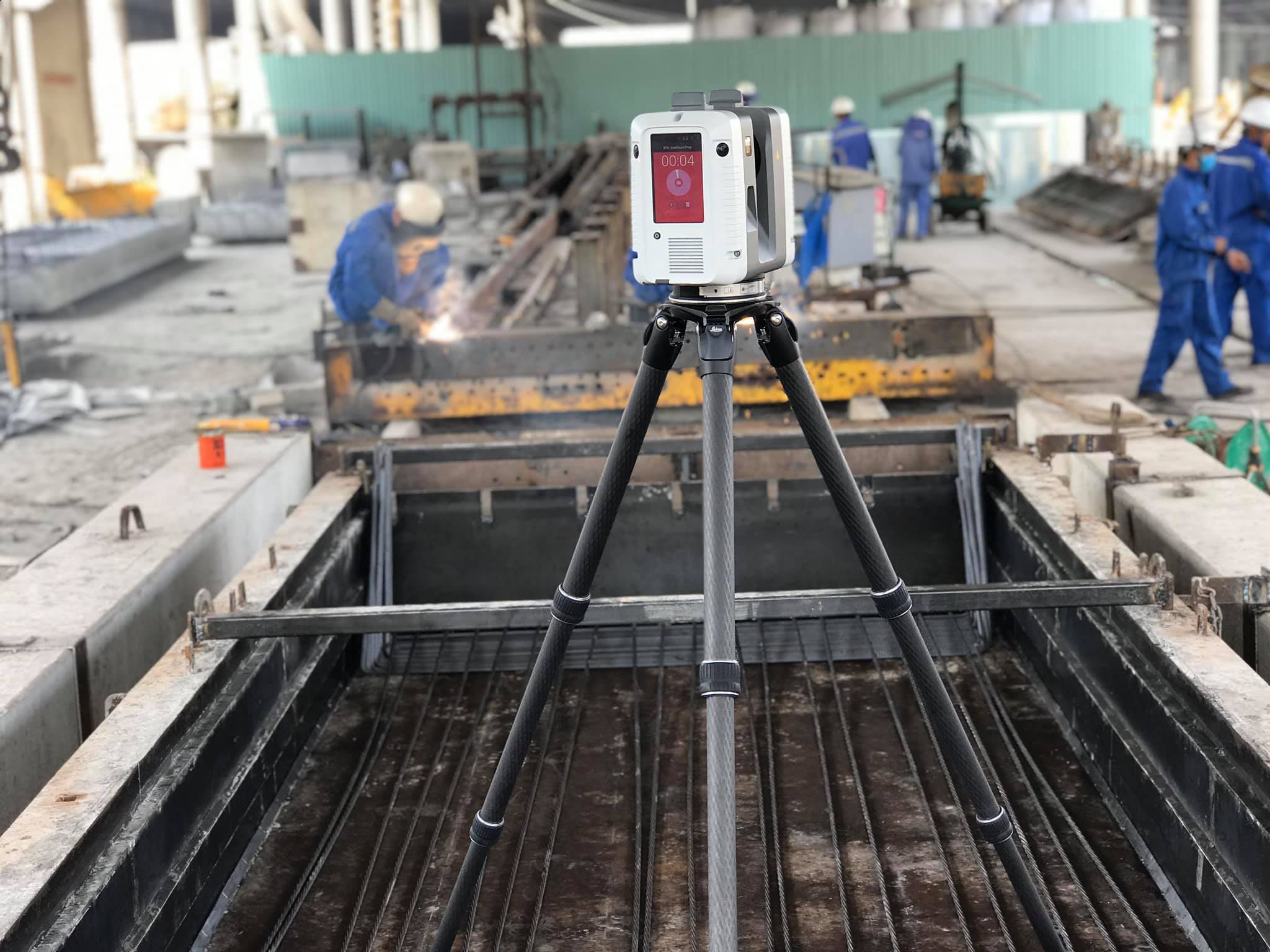 Checking and accepting of construction phases by 3D laser scanning technology