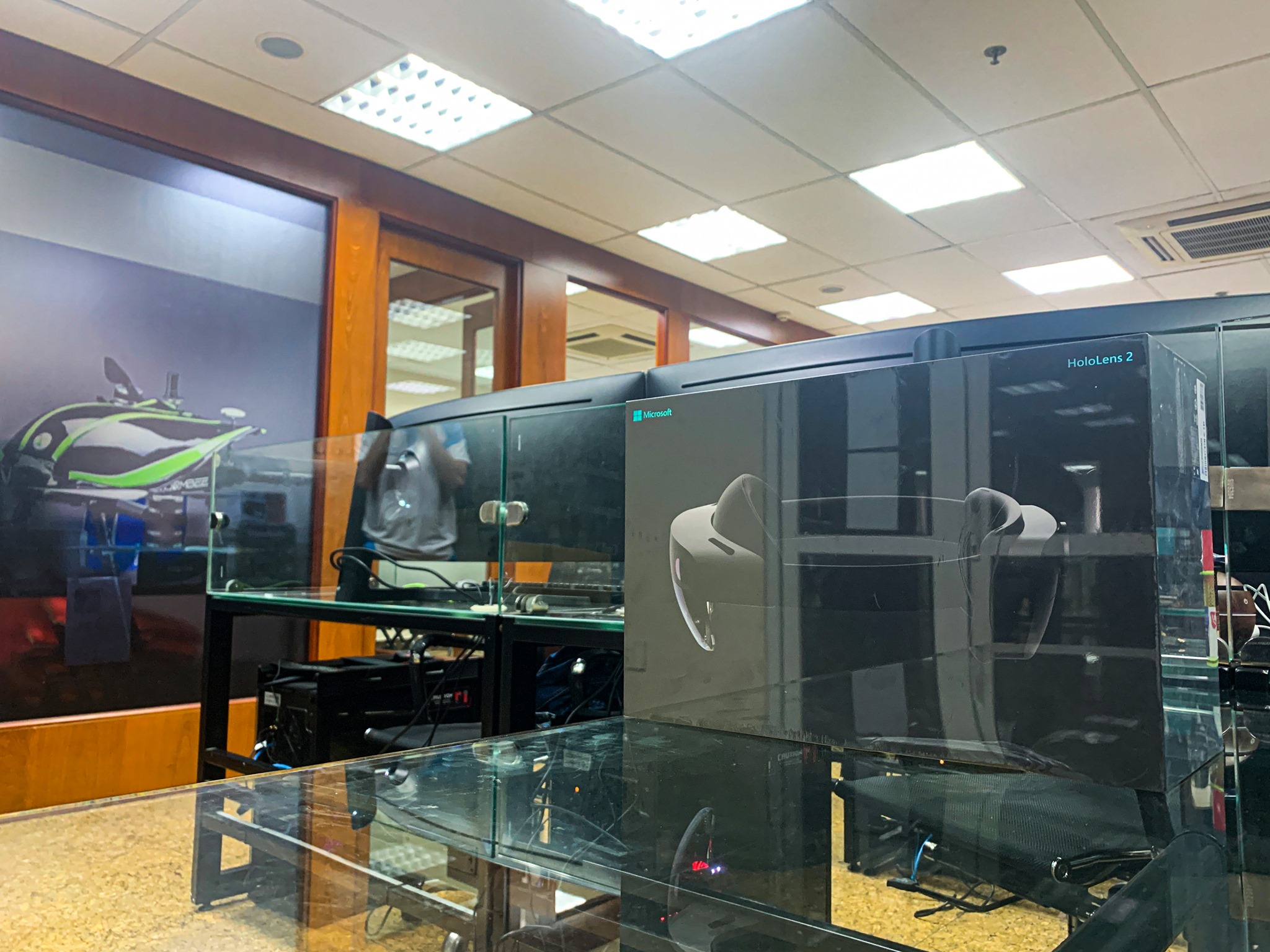 First Mircosoft Hololens 2  in the construction industry