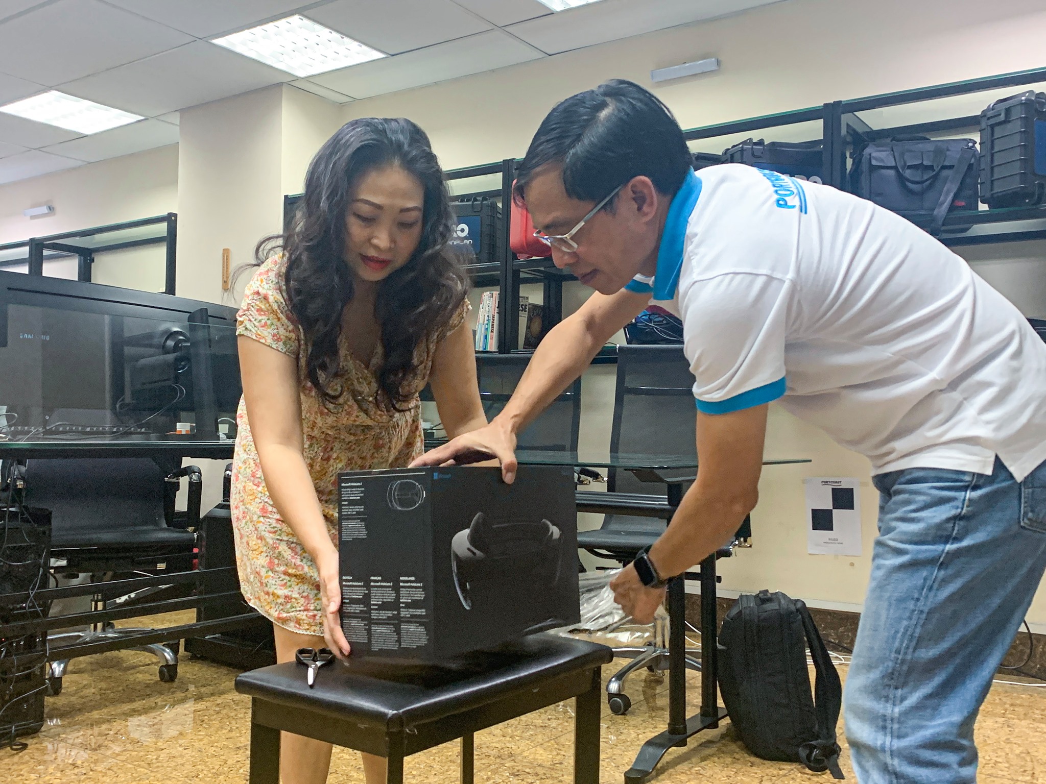 First Mircosoft Hololens 2  in the construction industry