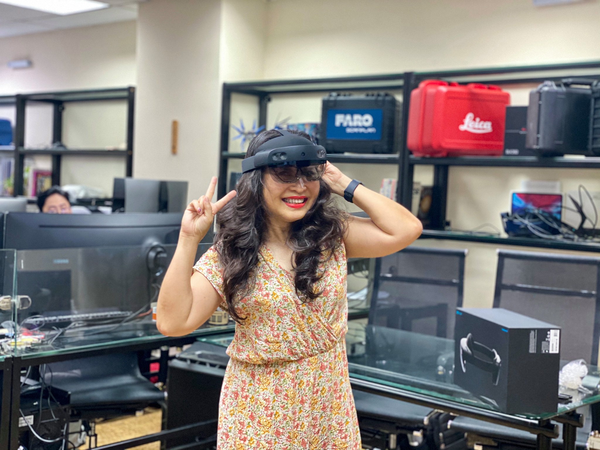 First Mircosoft Hololens 2  in the construction industry