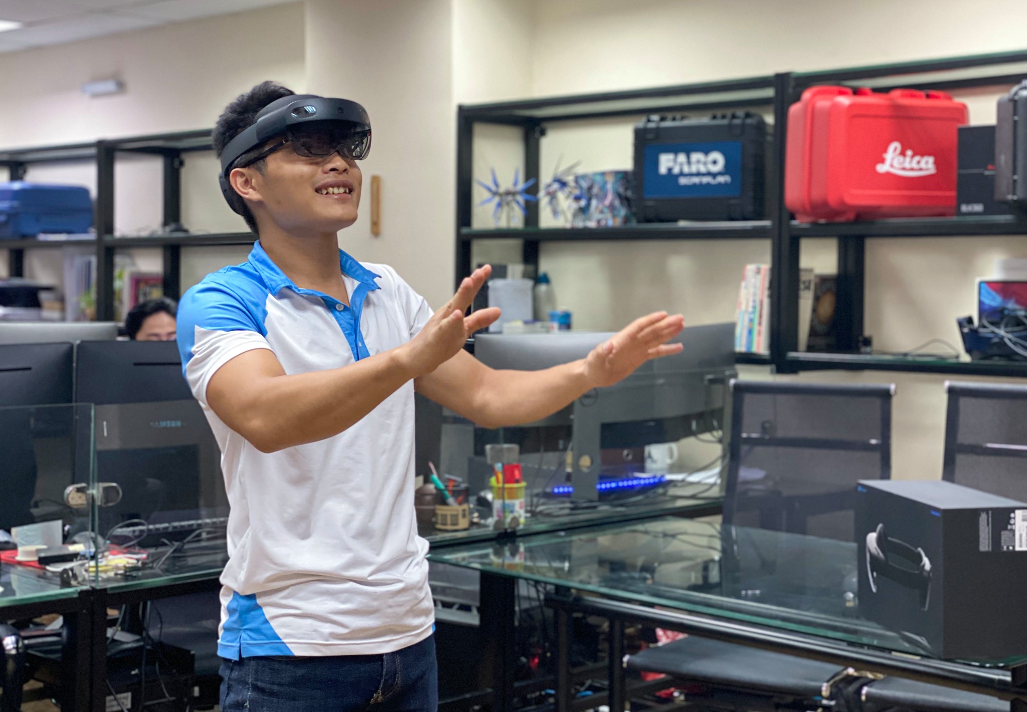 First Mircosoft Hololens 2  in the construction industry